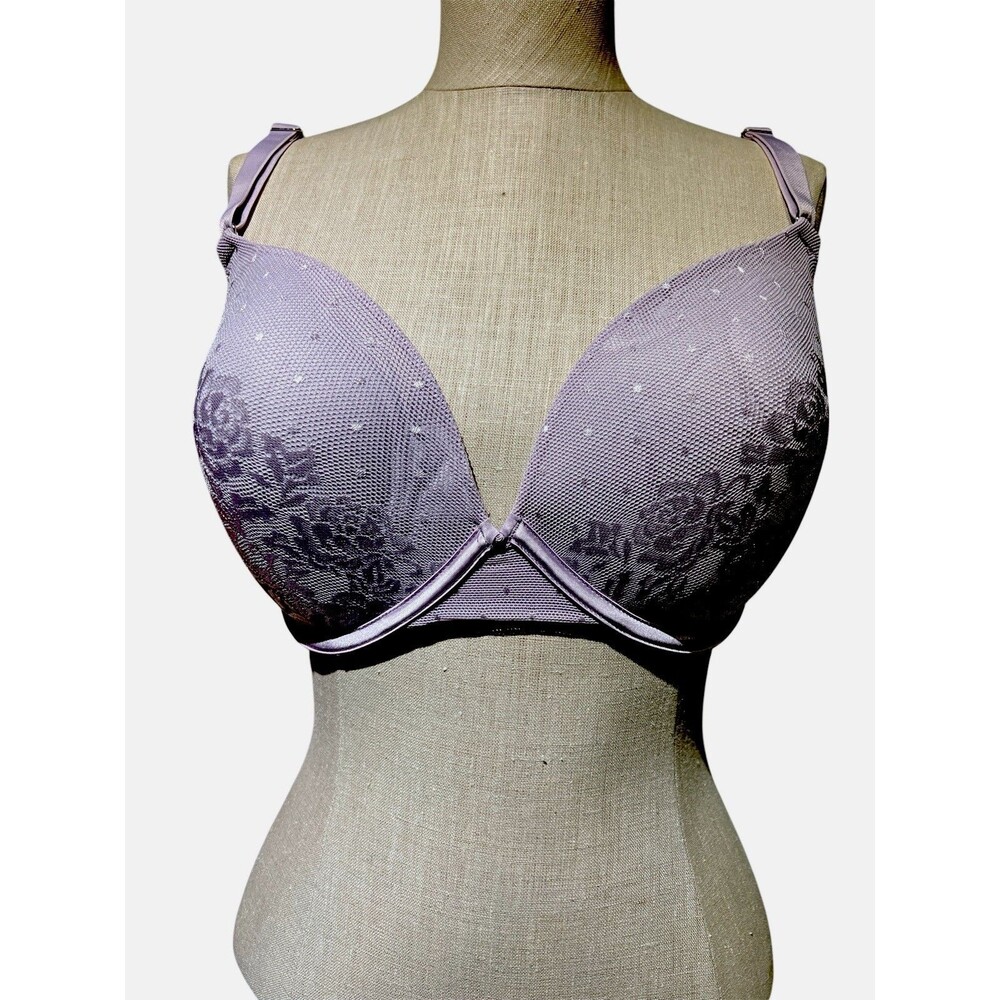 Secret Treasures Purple Seamless Underwire Bra Size 38DD
